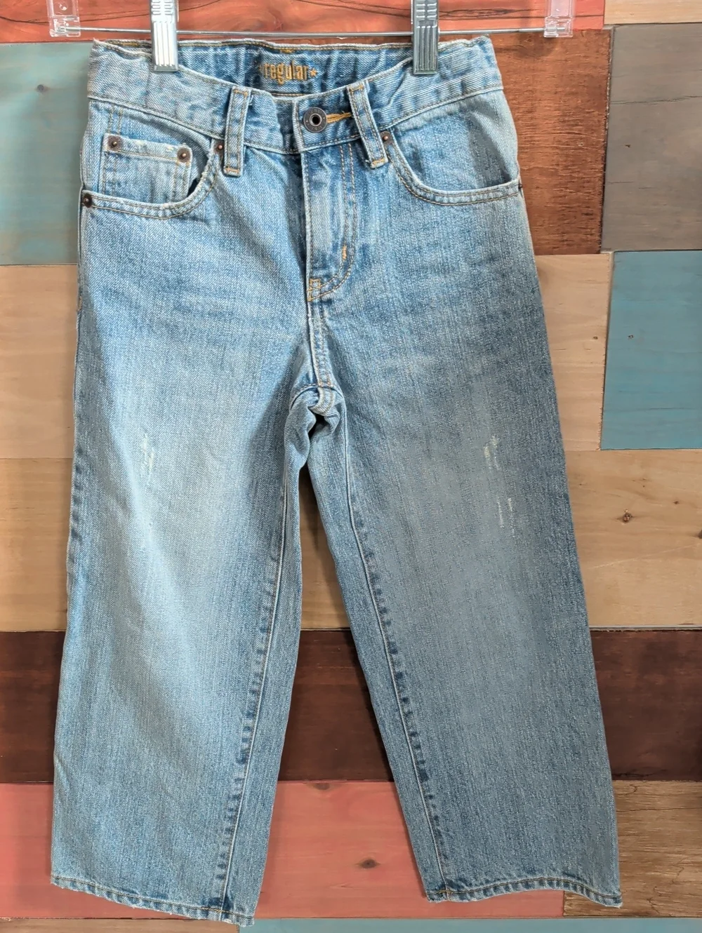 Old Navy Light Wash Kids Straight-Leg Jeans